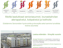 Tablet Screenshot of karunginpalvelukotiry.fi